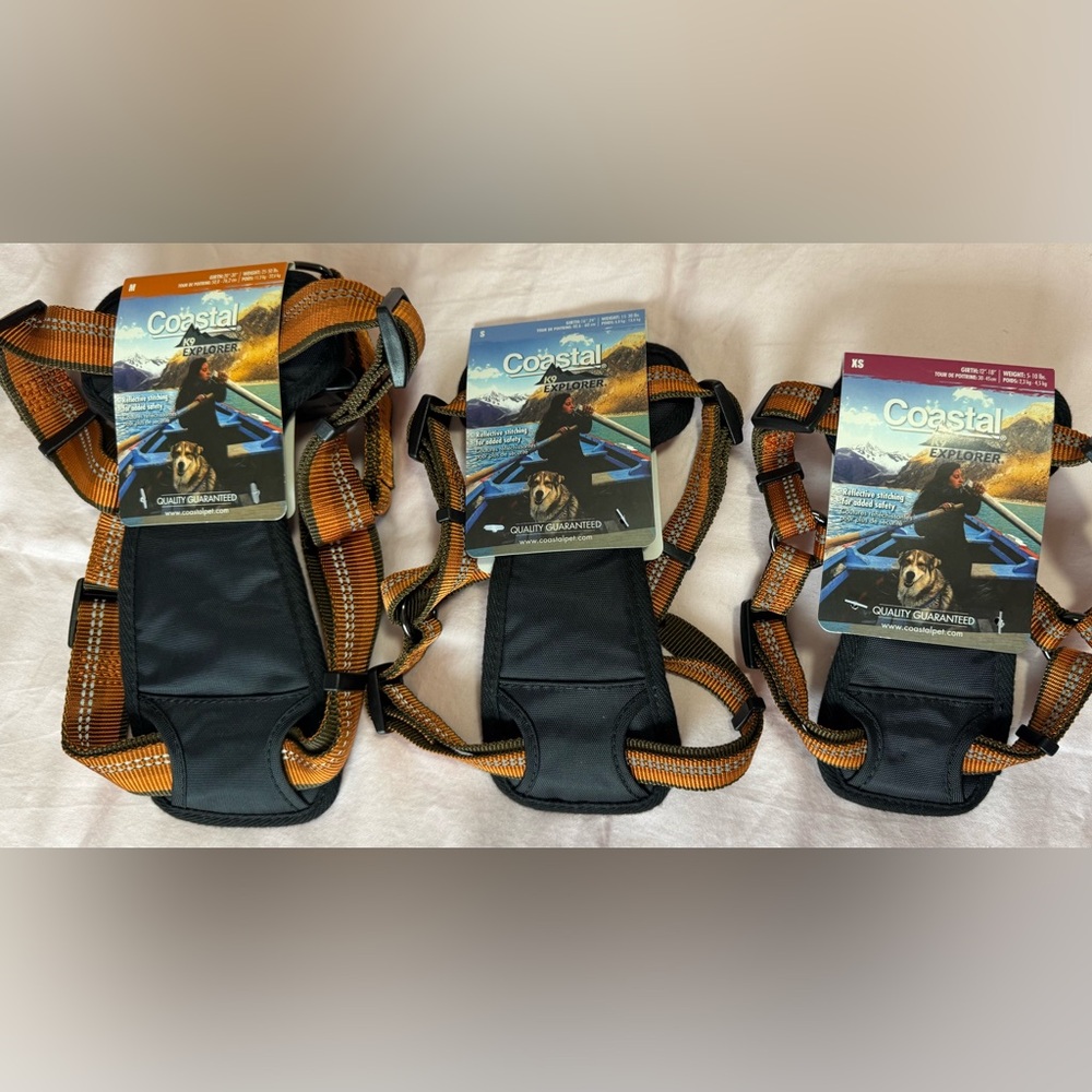 NWT S & XS K9 Explorer Reflective Adjustable Padded Dog Harness.

*Medium SOLD*